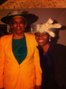Mrs. Lillian I. Carter and her granddaughter (Photo courtesy of author)